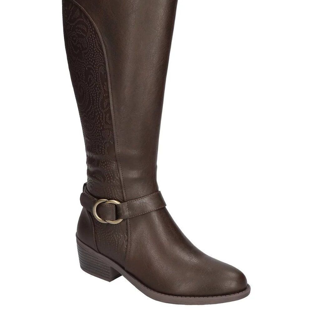 Easy Street Women's Luella Plus Tall Boots, Size 6.5 WW